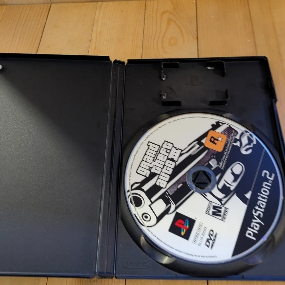 Grand Theft Auto III for Sony 2 - Black Case Game Used